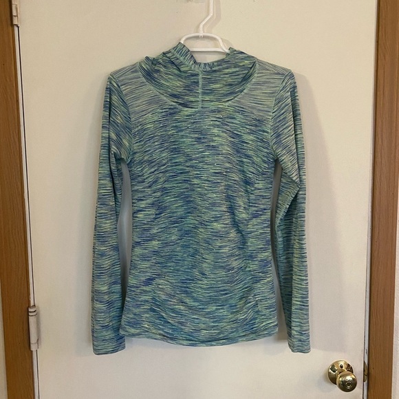 Ladies Athleta long sleeve, hooded pullover - Picture 1 of 3